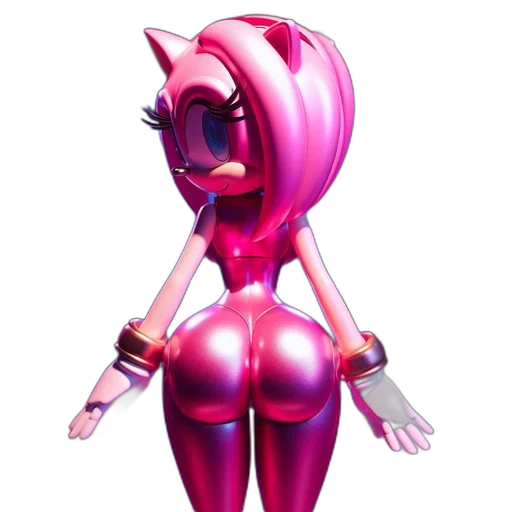 robot, dress, 3d render, concept art transparent PNG cut-out