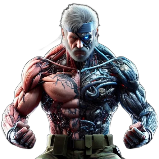 comic book art, concept art, cyberpunk, photorealistic transparent PNG cut-out