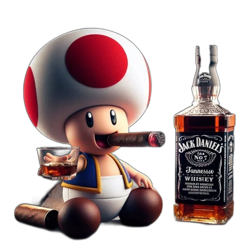 bottle, 3d render, pixel art, concept art transparent PNG cut-out