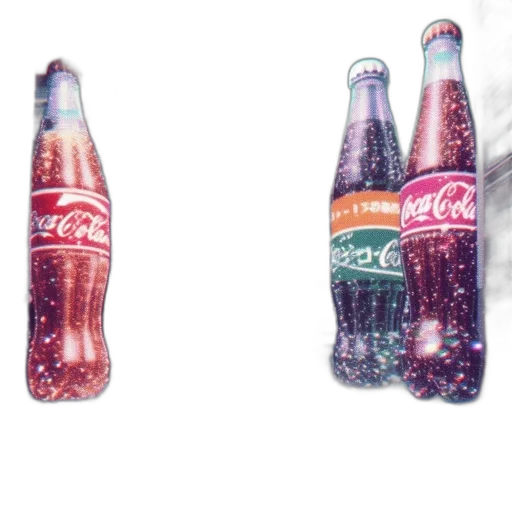 bottle, food, weapon, 3d render transparent PNG cut-out