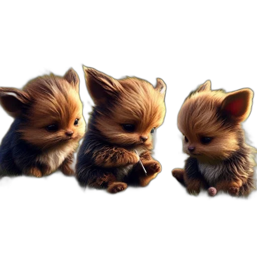 animal, concept art, 3d render, fantasy art transparent PNG cut-out