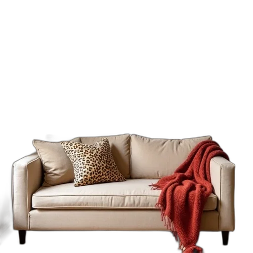 furniture, jacket, 3d render, photorealistic transparent PNG cut-out