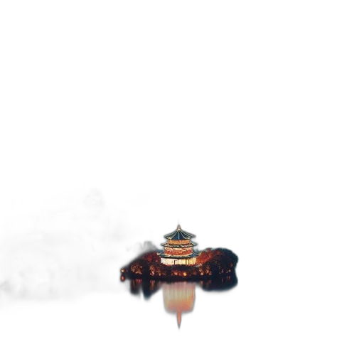 building, dragon, crown, umbrella transparent PNG cut-out