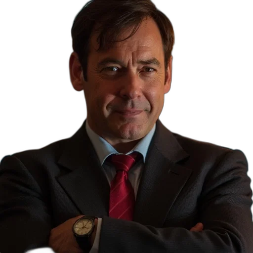 staff, jacket, face, horrible transparent PNG cut-out