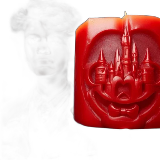 crown, food, mask, 3d render transparent PNG cut-out