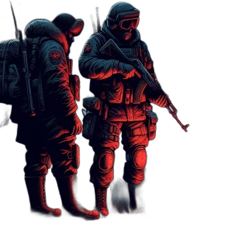 weapon, jacket, sword, staff transparent PNG cut-out