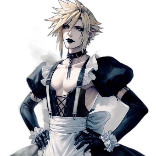 staff, dress, concept art, pixel art transparent PNG cut-out