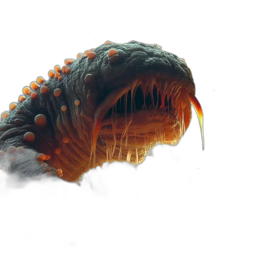 creature, dragon, hair, animal transparent PNG cut-out
