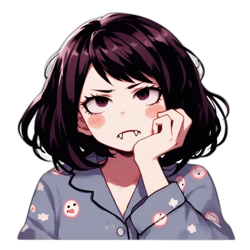 face, creature, hair, anime transparent PNG cut-out