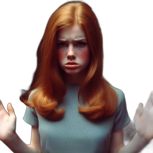 face, hair, dress, mask transparent PNG cut-out
