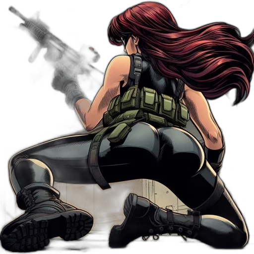 weapon, comic book art, concept art, cartoon transparent PNG cut-out