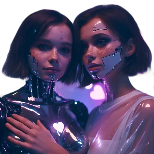 robot, mask, jewelry, face transparent PNG cut-out