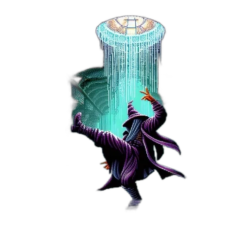 creature, umbrella, dragon, hair transparent PNG cut-out