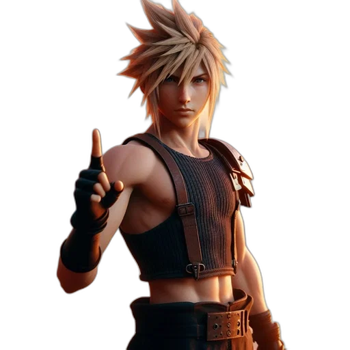 3d render, concept art, fantasy art, pixel art transparent PNG cut-out