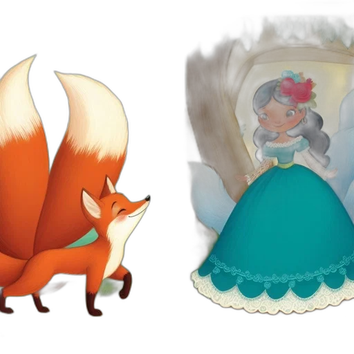 concept art, 3d render, fantasy art, watercolor transparent PNG cut-out