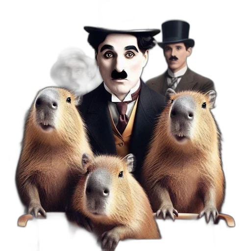 hat, animal, staff, concept art transparent PNG cut-out