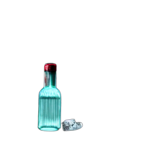 bottle, jewelry, crown, dress transparent PNG cut-out