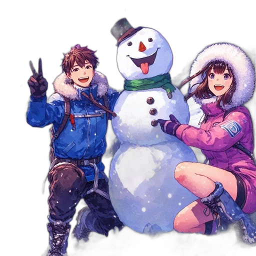 pixel art, concept art, watercolor, anime transparent PNG cut-out