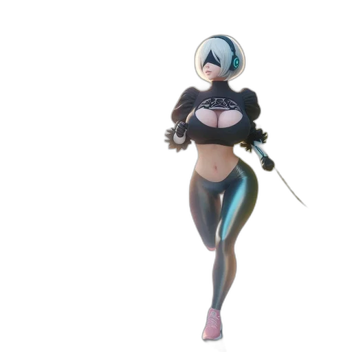 robot, staff, weapon, concept art transparent PNG cut-out