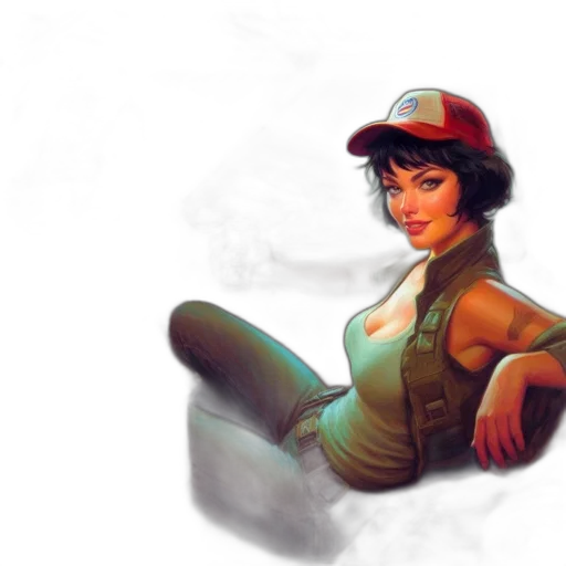 hat, staff, concept art, comic book art transparent PNG cut-out