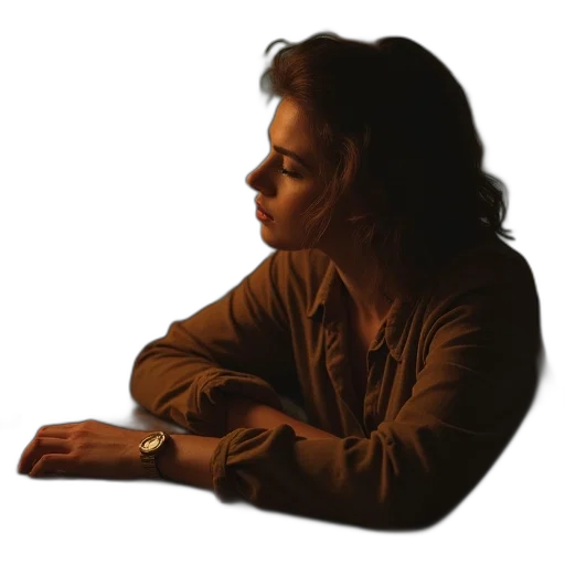 jacket, jewelry, staff, face transparent PNG cut-out