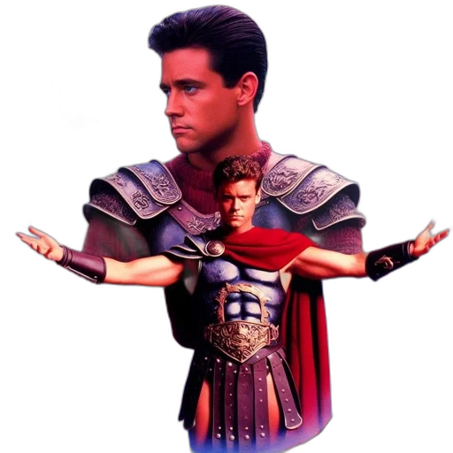 sword, vaporwave, 3d render, photorealistic transparent PNG cut-out