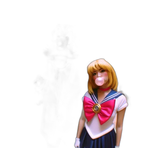 staff, dress, robot, face transparent PNG cut-out