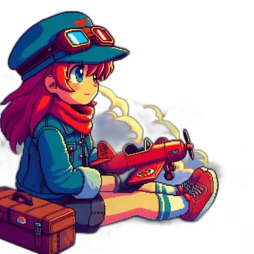 hat, weapon, staff, jacket transparent PNG cut-out