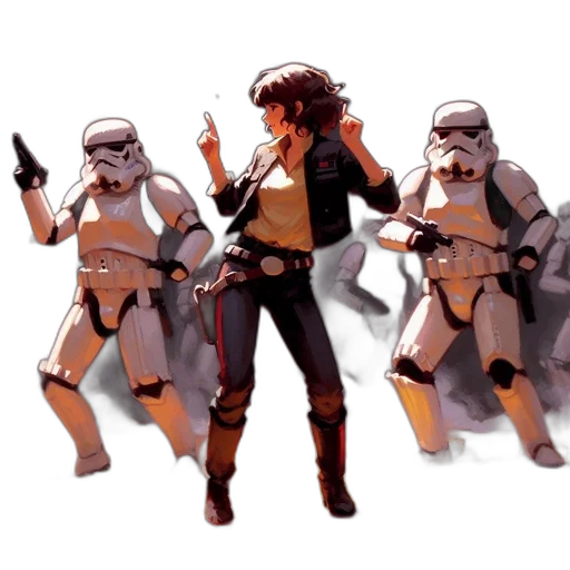 staff, concept art, pixel art, comic book art transparent PNG cut-out