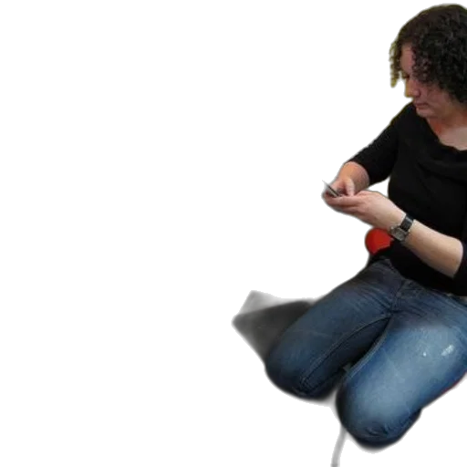 shoes, staff, creature, hair transparent PNG cut-out