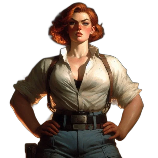 jacket, staff, dress, weapon transparent PNG cut-out