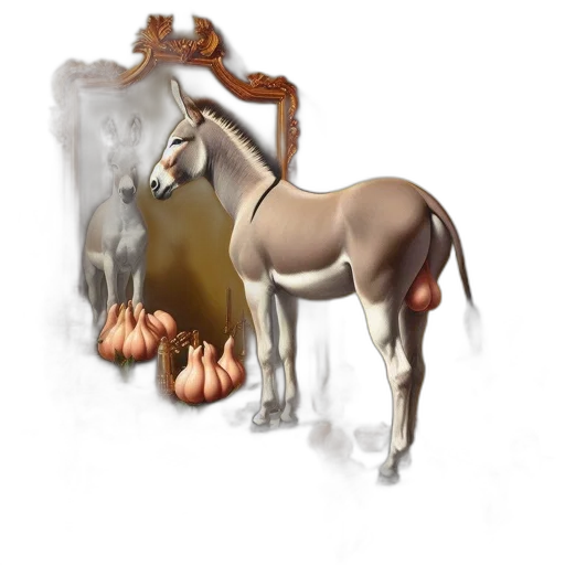 animal, crown, staff, jewelry transparent PNG cut-out