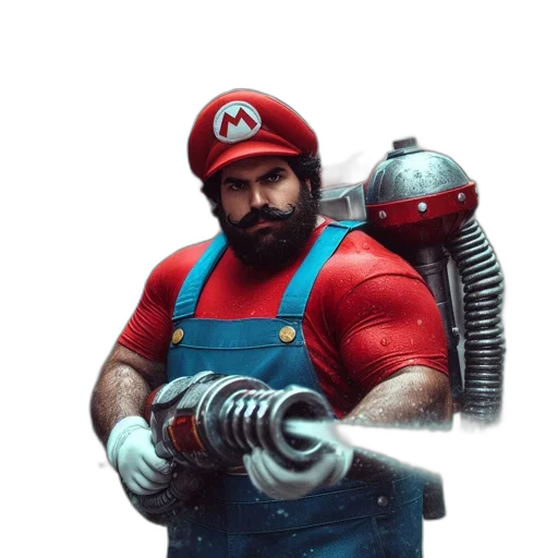 robot, weapon, staff, animal transparent PNG cut-out
