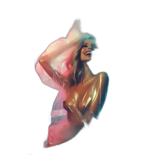 dress, hair, creature, face transparent PNG cut-out