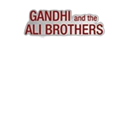 cover, gandhi, ali, brothers transparent PNG cut-out