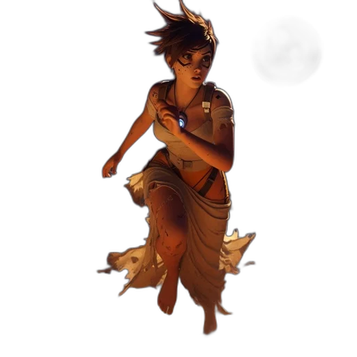 staff, creature, dragon, dress transparent PNG cut-out