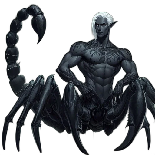 creature, concept art, fantasy art, comic book art transparent PNG cut-out