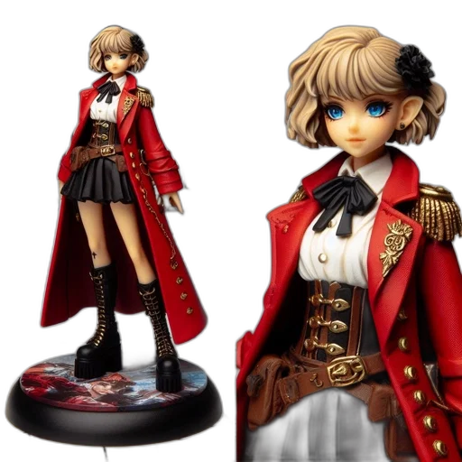 concept art, 3d render, fantasy art, anime transparent PNG cut-out