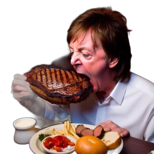 food, face, creature, animal transparent PNG cut-out