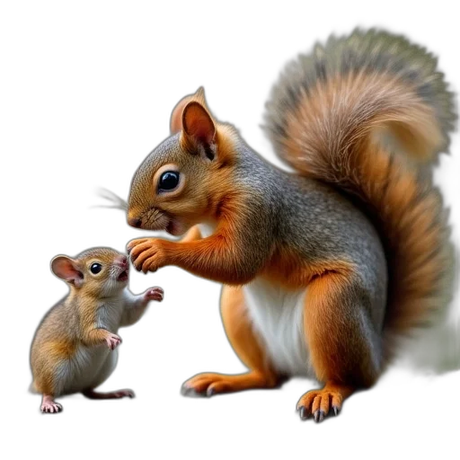 animal, staff, food, photorealistic transparent PNG cut-out
