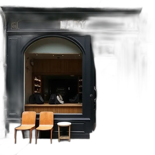 furniture, building, 3d render, photorealistic transparent PNG cut-out