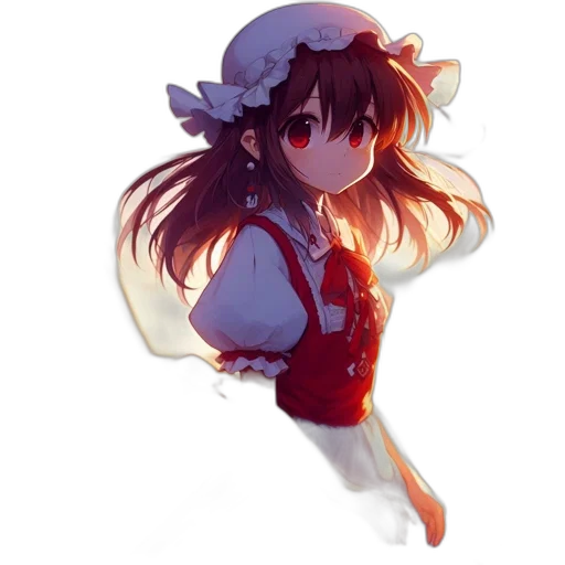 staff, dress, hat, weapon transparent PNG cut-out