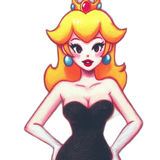 dress, crown, jewelry, concept art transparent PNG cut-out
