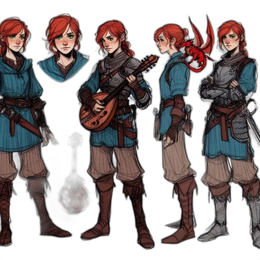 concept art, fantasy art, comic book art, pixel art transparent PNG cut-out