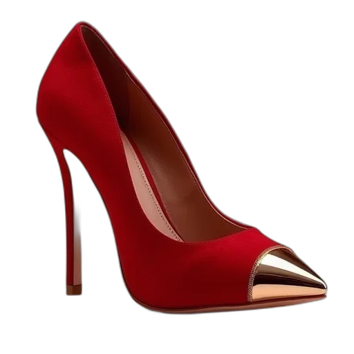 shoes, red, high, heel transparent PNG cut-out