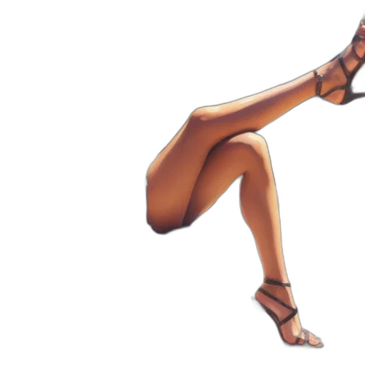 shoes, dress, staff, jewelry transparent PNG cut-out