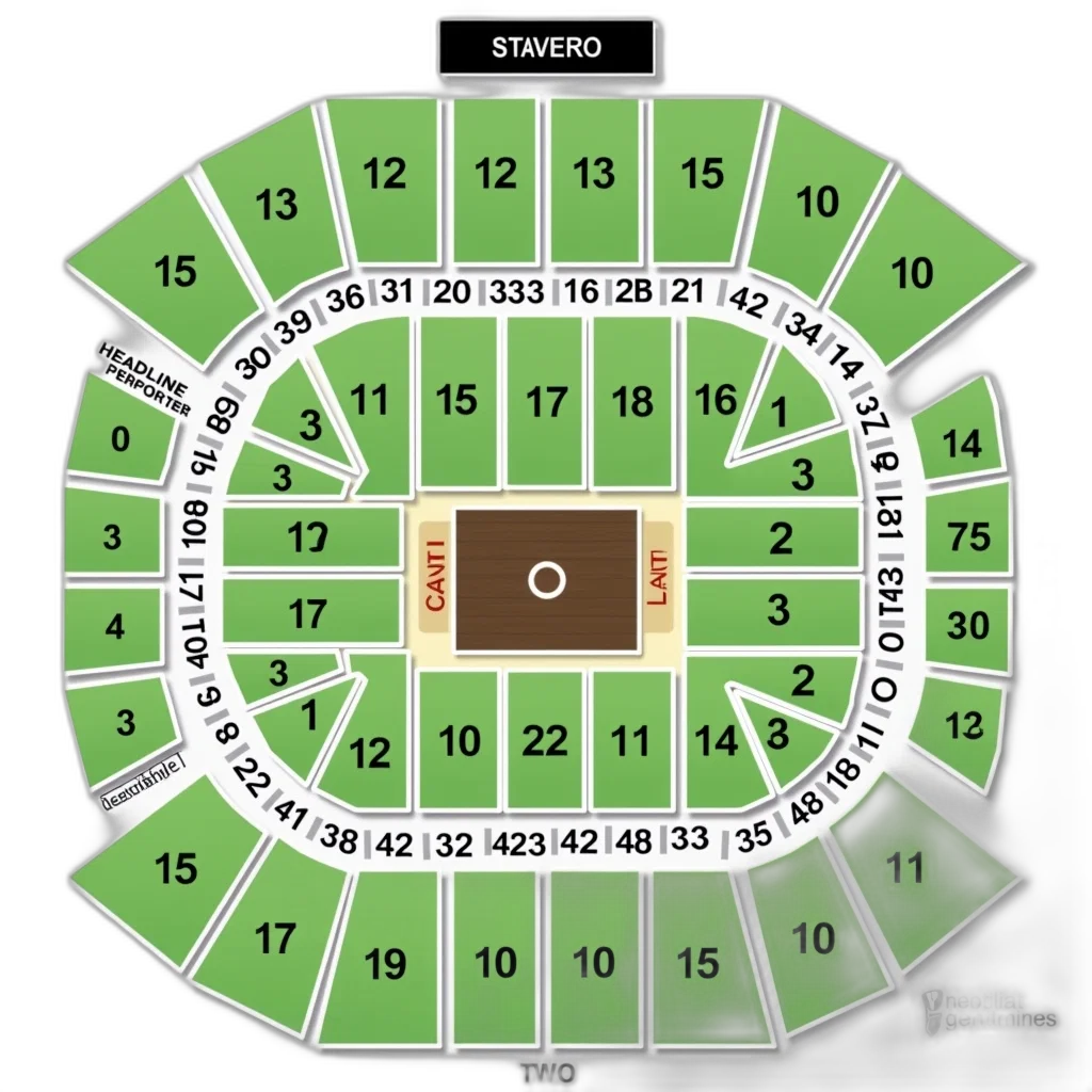 detailed, seating, chart, venue transparent PNG cut-out