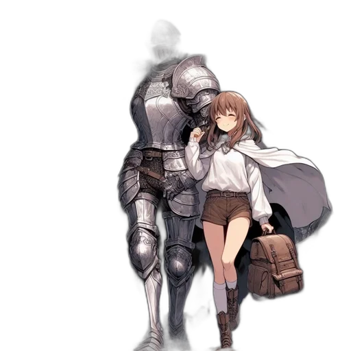 robot, weapon, sword, jacket transparent PNG cut-out