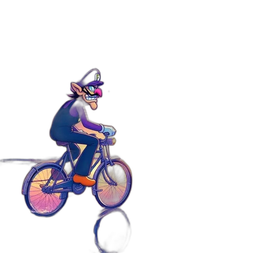 pixel art, concept art, vaporwave, 3d render transparent PNG cut-out