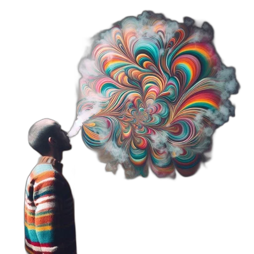 umbrella, jacket, hat, flower transparent PNG cut-out